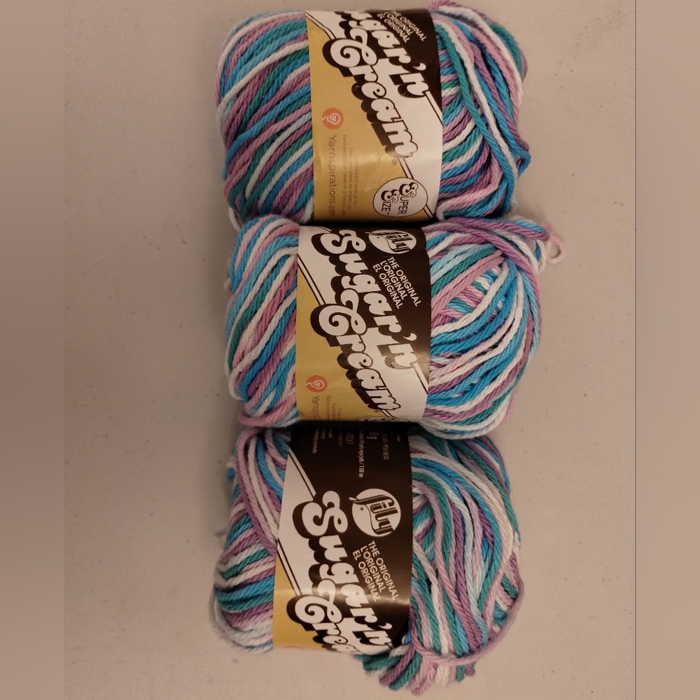 3 Sugar n Cream Yarn Pack
